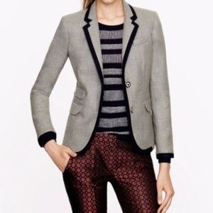 J Crew Wool Schoolboy Blazer Jacket